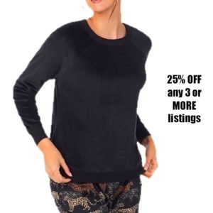 Sweater Size 1X Brushed Fleece Cozy Chunky Oversized Knit Crewneck Neutral Vest